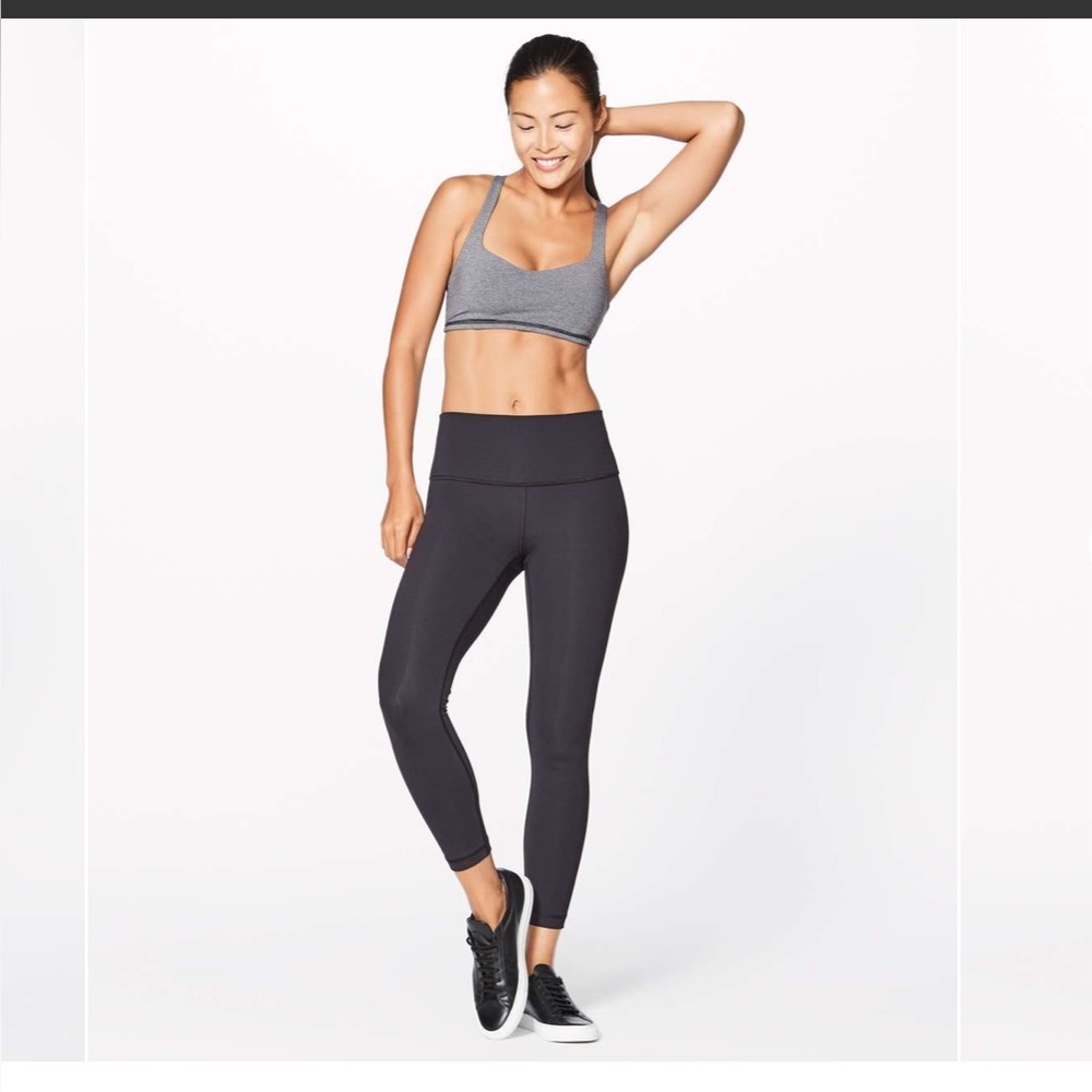 Lululemon  Wunder Under Hi-Rise 7/8 Tight* Full On 25" Black-Size 8